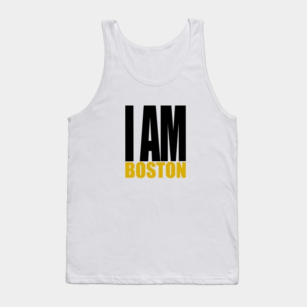 I am Boston Tank Top by INKUBATUR